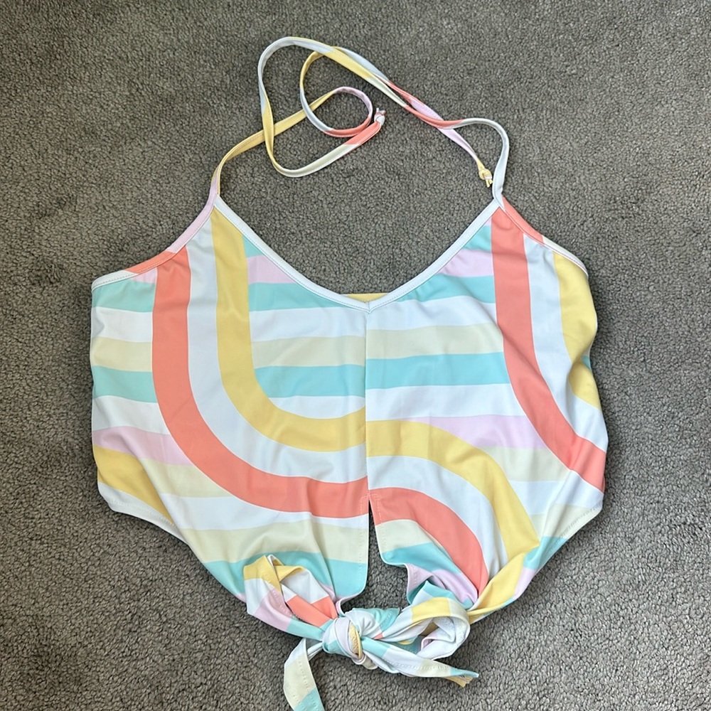☀️ Kortni Jeane Tie-up Top 🌈
